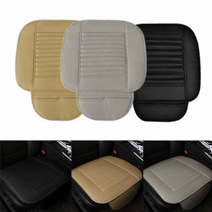 Universal Car Front Seat Cover Breathable Leather Pad Cushion Surround Protector